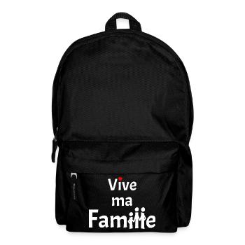 LANG LEBE MEINE FAMILIE! - Rucksack - Schwarz - Vorne
