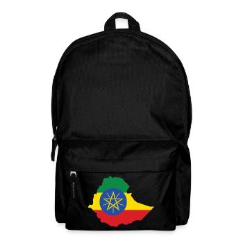 Ethiopia Power Rasta Reggae Rastafari Roots - Backpack - black - Front