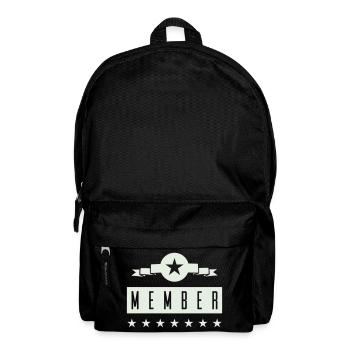 Members - Backpack - black - Front