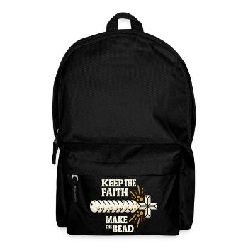 Keep The Faith Make The Bead - Backpack - black - Front