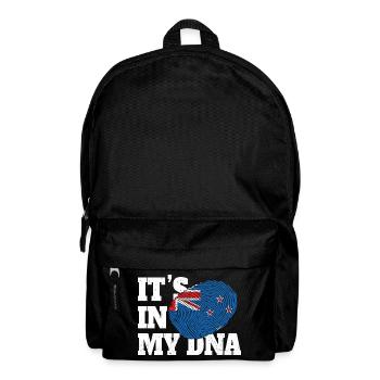 It's In My DNA New Zealand - Backpack - black - Front