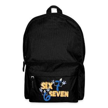 Six Seven - Rucksack - Schwarz - Vorne