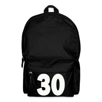 30- - Backpack - black - Front