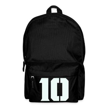 10- - Rucksack - Schwarz - Vorne