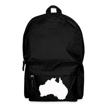 Australien Silhouette Minimal - Rucksack - Schwarz - Vorne