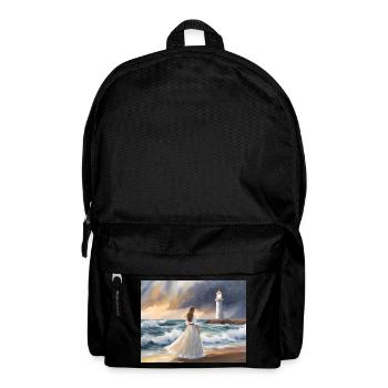 The Woman and the Lighthouse - Backpack - black - Front