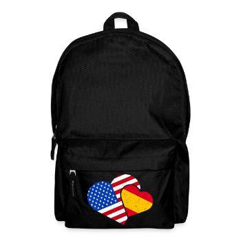 Espagne Amérique Aime l’Espagne Amérique USA - Sac à dos - noir - Devant