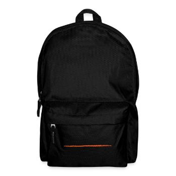 scribbled line | scribbled line - Backpack - black - Front