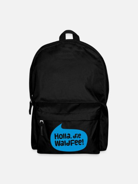 holla die waldfee - Rucksack - Schwarz