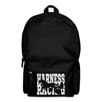 Traber Trabrennen Design - Rucksack - Schwarz - Vorne