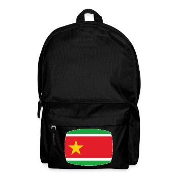 Flagge von Guadeloupe - Rucksack - Schwarz - Vorne