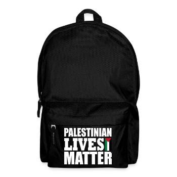 palestinian lives matter - Backpack - black - Front