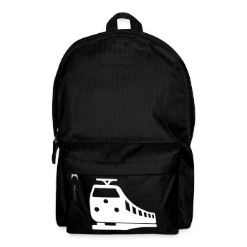 Train Driver Symbol | Color adjustable - Backpack - black - Front