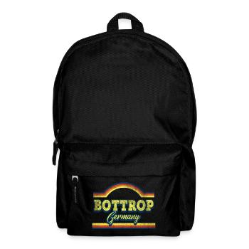 Bottrop Germany City Font Vintage Retro - Backpack - black - Front