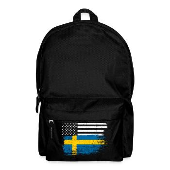 Flag Fusion: US Nordic Brush - Backpack - black - Front
