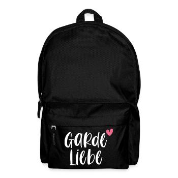 Garde Fasching Karneval Gardeliebe Geschenk - Rucksack - Schwarz - Vorne