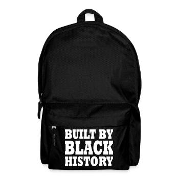 Built by black history - Sac à dos - noir - Devant