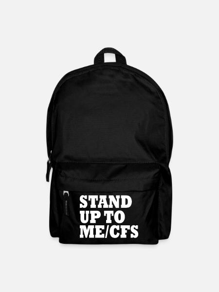 Me/cfs - Stand up to mecfs - Rucksack - Schwarz