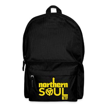 Northern Soul KTF - Retro-Musik der 1960er Jahre - Rucksack - Schwarz - Vorne