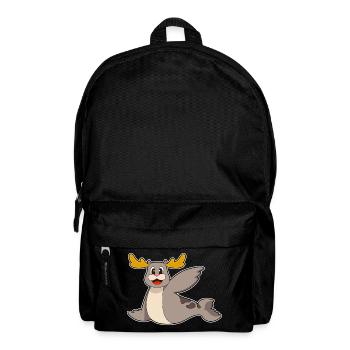 Seal Reindeer - Backpack - black - Front