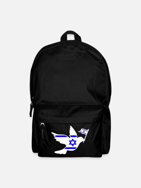 Israel Friedenstaube - Rucksack - Schwarz