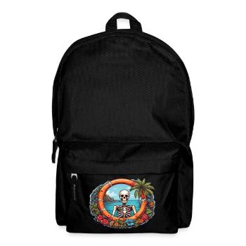 Tropical Skeleton - Backpack - black - Front