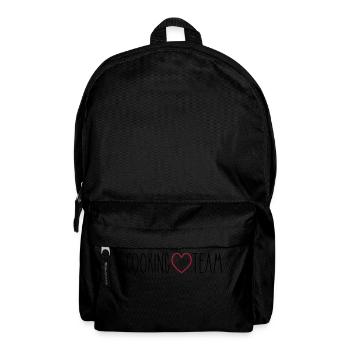 Cooking Team Herz - Rucksack - Schwarz - Vorne