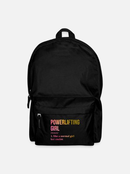 Powerlifting Powerlifting Powerlifting - Rucksack - Schwarz