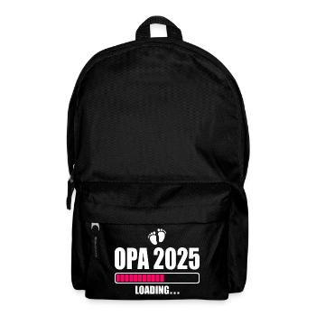 Opa 2025 - Rucksack - Schwarz - Vorne