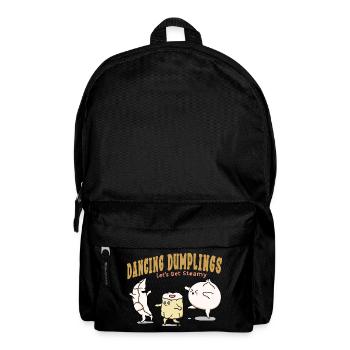 Dancing Dumplings - Backpack - black - Front
