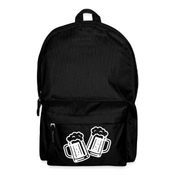 Bier Prost Bierkrug - Rucksack - Schwarz - Vorne