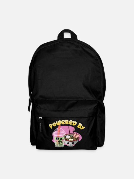 Propulsé par des ramen - Sac à dos - noir