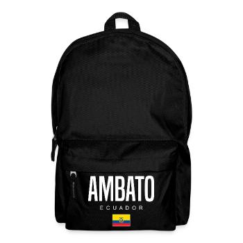 Ambato Équateur Équatoriens - Sac à dos - noir - Devant