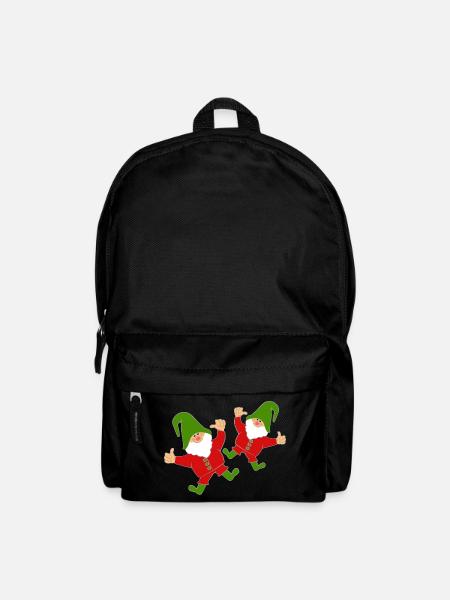 Wichtel - Rucksack - Schwarz