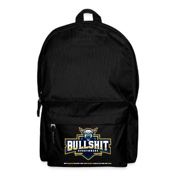 Bullshit Everywhere - Rucksack - Schwarz - Vorne