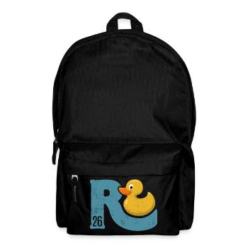Duck Pension 2026 - Retirement - Pension - Backpack - black - Front