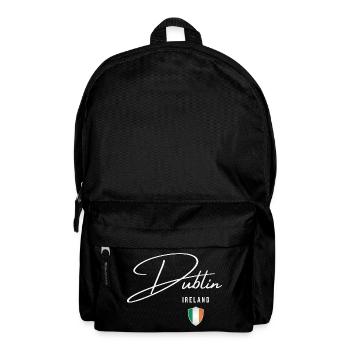 Dublin Ireland, elegant design Dublin - Backpack - black - Front