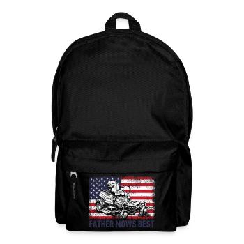 Father Mows Best - Backpack - black - Front