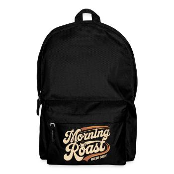 Morning Roast – Fresh Daily Coffee - Rucksack - Schwarz - Vorne