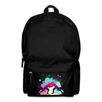Lutte féminine, lutte féminine, lutte féminine - Sac à dos - noir - Devant
