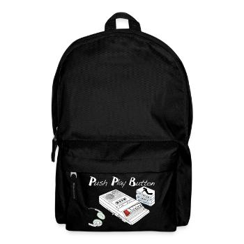Vintage Music Theme - Backpack - black - Front