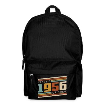 Original 1956 Vintage Vintage Birthday Retro - Backpack - black - Front
