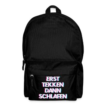 Hardtekk Tekk - Sac à dos - noir - Devant