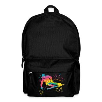 Alpine skiing Winter sports Nordic skiing - Backpack - black - Front