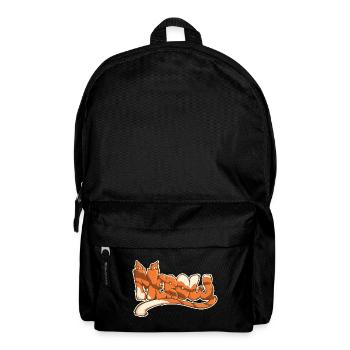 Merow, mot dessiné - Sac à dos - noir - Devant