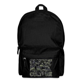 Camouflage Clutch Kick Culture Car Tuning Scene - Backpack - black - Front