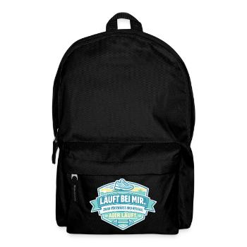 Runs backwards for me - Backpack - black - Front