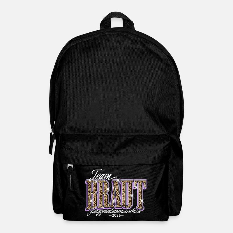 Team Braut Junggesellinnenabschied JGA 2026 - Rucksack - Schwarz