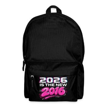 Nouvelles ambiances Internet rétro 2026 - Sac à dos - noir - Devant