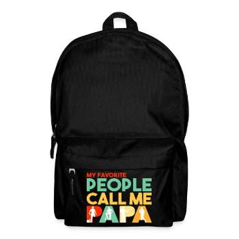 Basketball Coach Funny Dictionary Definition - Backpack - black - Front
